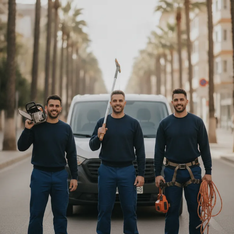 Tala de Árboles equipo en Chamartin
